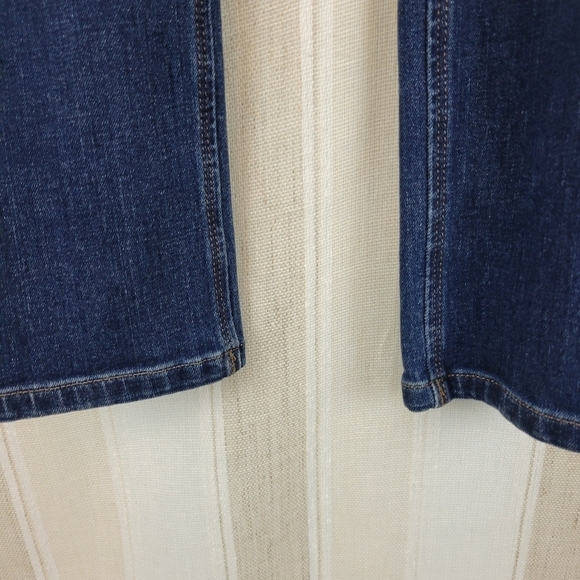 DL1961 Maternity Mid Rise Skinny Ankle Jeans Angel Thornton Size 27 - Picture 4 of 15